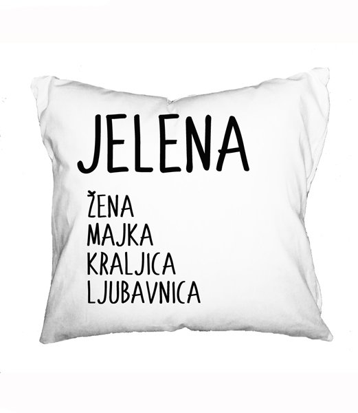 Ukrasni jastuci sa natpisom/Jastuci sa stampom po zelji/jelena.jpg